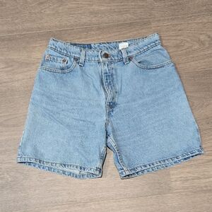 Levi's Light Blue Denim Shorts